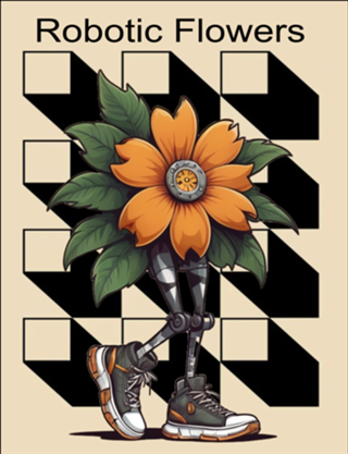 Camiseta Robotic Flower