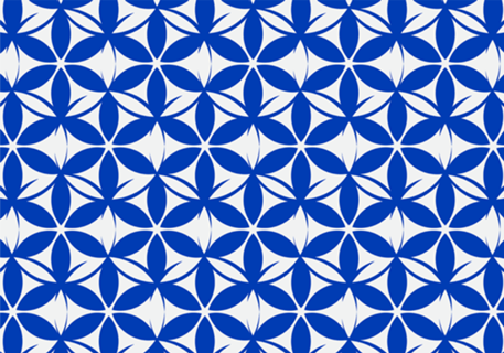 Azulejo Tradicional Azul Royal