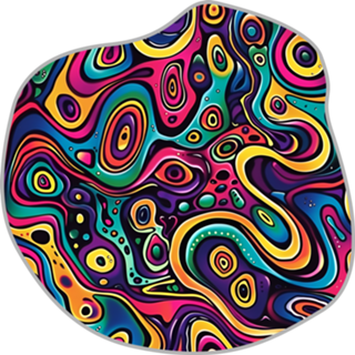 Tinta psicodélica - 5% OFF cupom Y5Z6M2