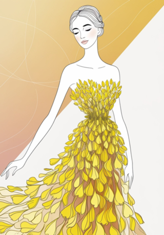 Amarelo delicado