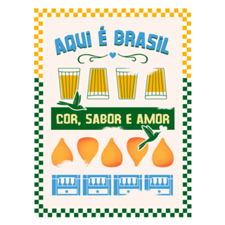 Aqui é Brasil (Almofada)