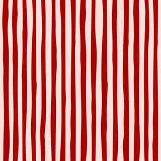 Listradinho rosa e vermelho