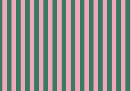 Listradinho verde e rosa