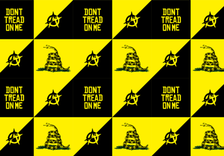 Bandeira de Gadsden Don't Tread on Me