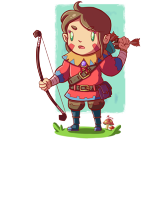 Little Archer Girl