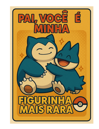 Pai Figurinha rara