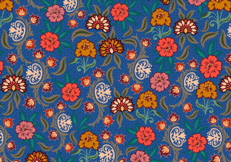 Floral indiano radiante