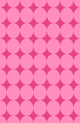 Estampa de bolinhas rosa