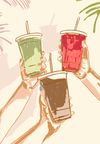 Brinde ao Verão – Café Gelado e Bebidas