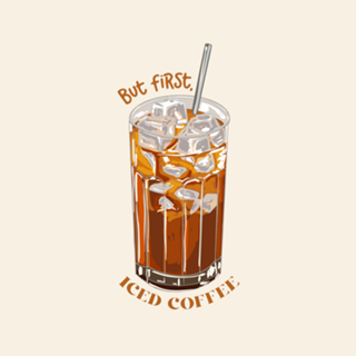 But first, iced coffee