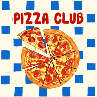 Estampa Retrô Pizza Club