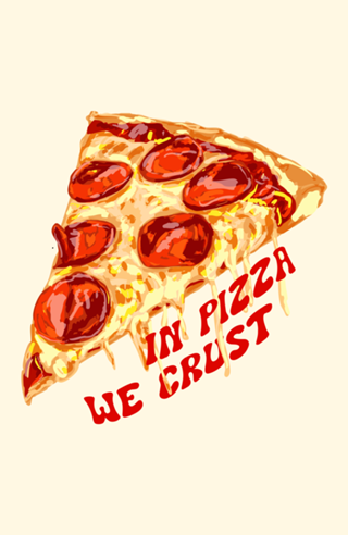 In Pizza We Crust - Fatia de Pepperoni