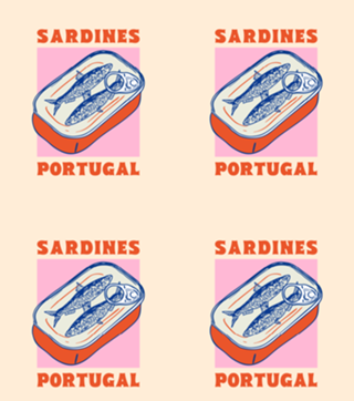 Sardinhas em Lata Retrô Portugal