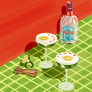 Coquetel Lemon Drop Martini