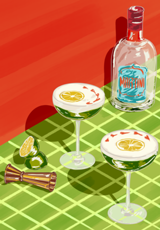 Coquetel Lemon Drop Martini