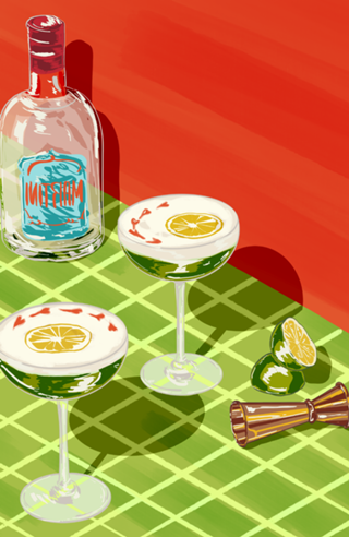 Coquetel Lemon Drop Martini