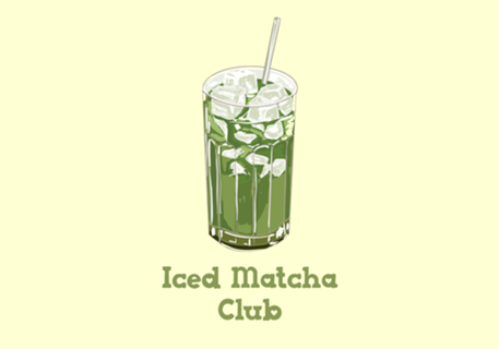 Clube do Matcha Gelado – Latte Verde Trendy
