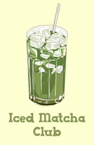 Clube do Matcha Gelado – Latte Verde Trendy
