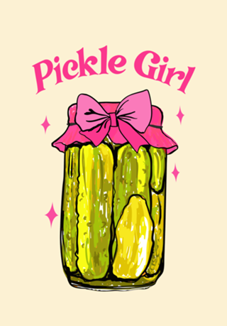 Pickle Girl – Retrô Coquette