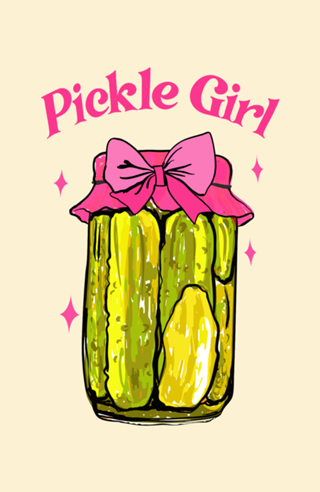 Pickle Girl – Retrô Coquette