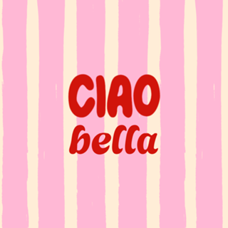 Ciao Bella – Listras em Rosa e Creme