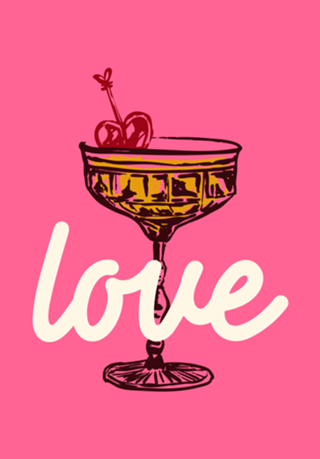 Ilustração de Coquetel do Amor