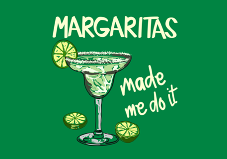 Margaritas Me Fizeram Fazer Vintage Cocktail