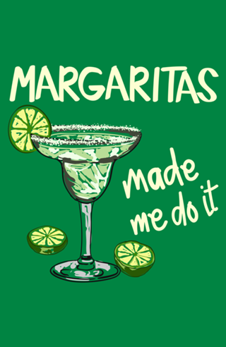 Margaritas Me Fizeram Fazer Vintage Cocktail
