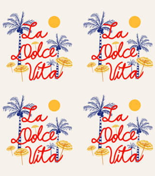 Dolce Vita Praia Tropical com Palmeiras Estética