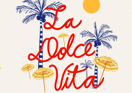 Dolce Vita Praia Tropical com Palmeiras Estética