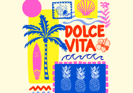 Patchwork Tropical de Verão Dolce Vita
