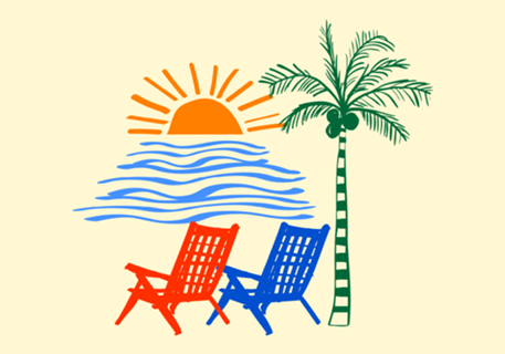 Vibes de Verão na Praia Estética Escapada Costeira