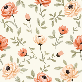 Peônias em Aquarela Floral Suave e Romântica