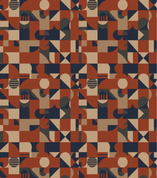 Mosaico Urbano Retrô