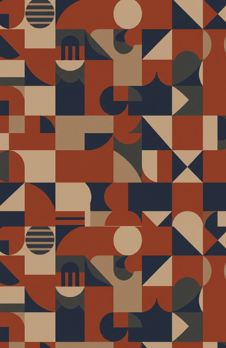 Mosaico Urbano Retrô
