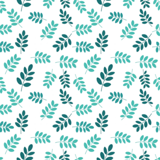 Elegância Botânica: Estampa de Folhas em Aquarela