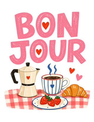 Bonjour Café – Amor e Café da Manhã