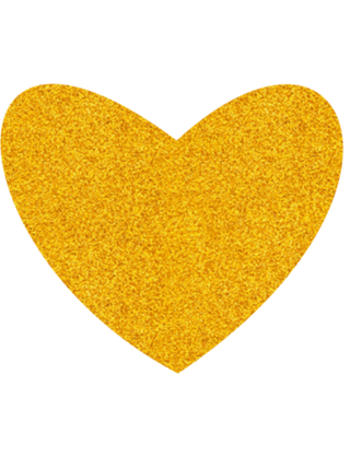 Coração dourado