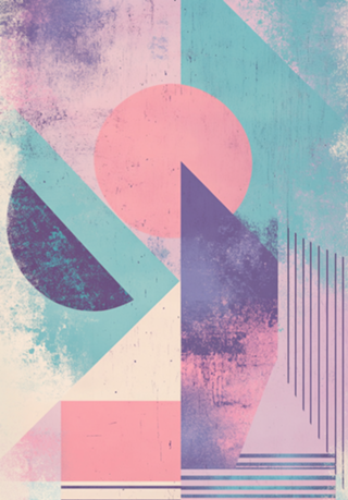 Geometria Pastel Anos 80 #04