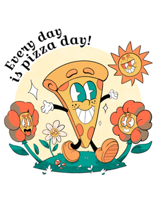 Todo dia é dia de pizza!