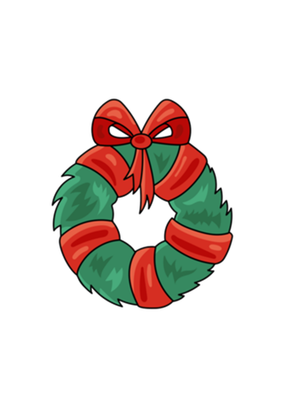 New Year Wreath