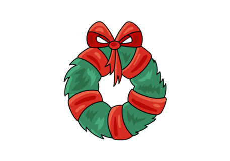 New Year Wreath