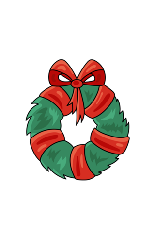 New Year Wreath