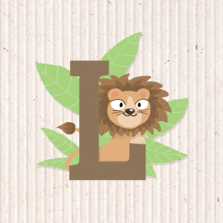 Alfabeto animal - Leão