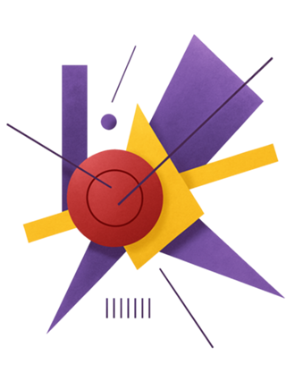 Arte Abstrata Geométrica Dinâmica