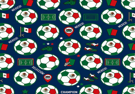 Padrão de Futebol Mexico