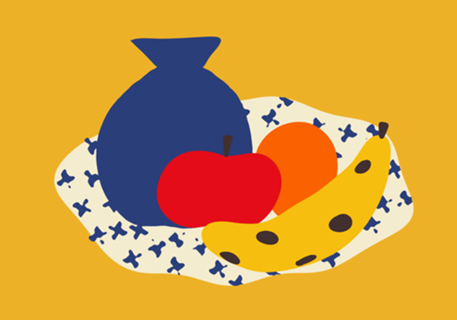 Prato com frutas