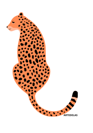 Uma onça pintada