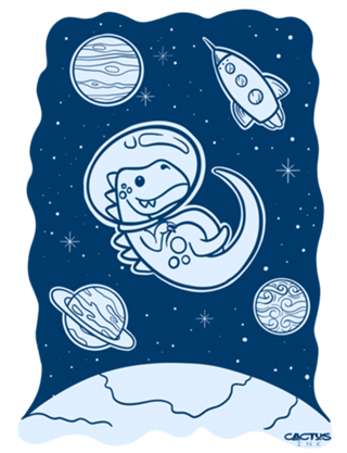 Dino espacial