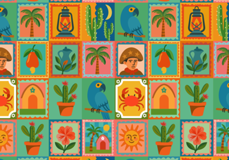 MURAL DE ENCANTOS NORDESTINOS